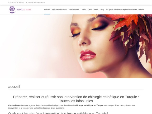 Chirurgie esthetique en Turquie