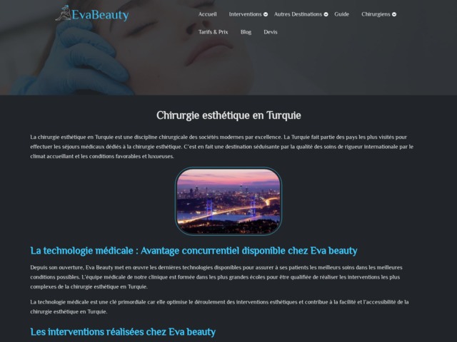 Chirurgie esthétique turquie