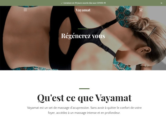 Vayamat : tapis de massage d'acupression