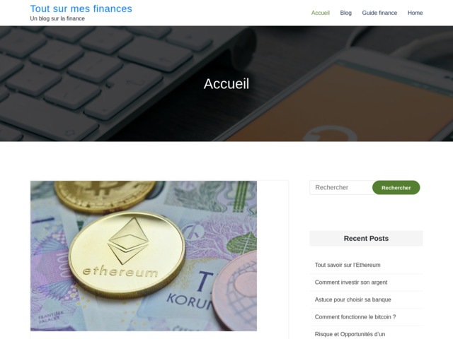 Tout sur mes finances