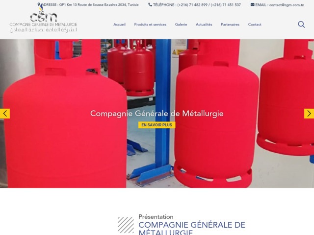 Fabrication des bouteilles de gaz
