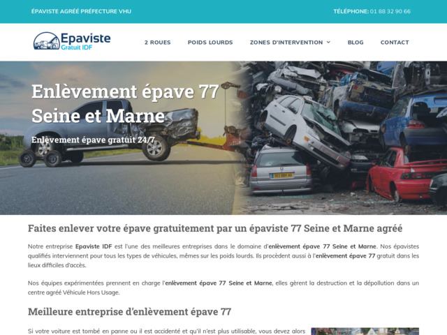Enlèvement épave gratuit 77 seine et marne | épaviste gratuit 77 agréé
