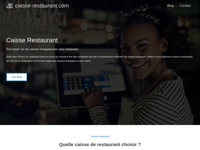 Caisse restaurant