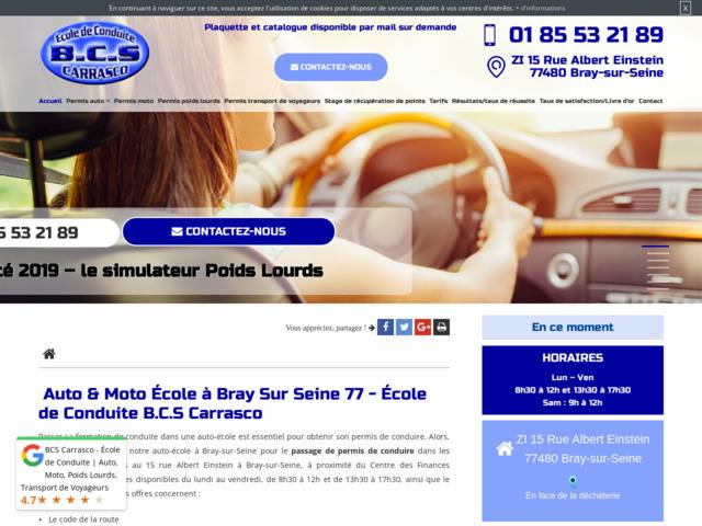 Carrasco Bray-sur-Seine - auto-école