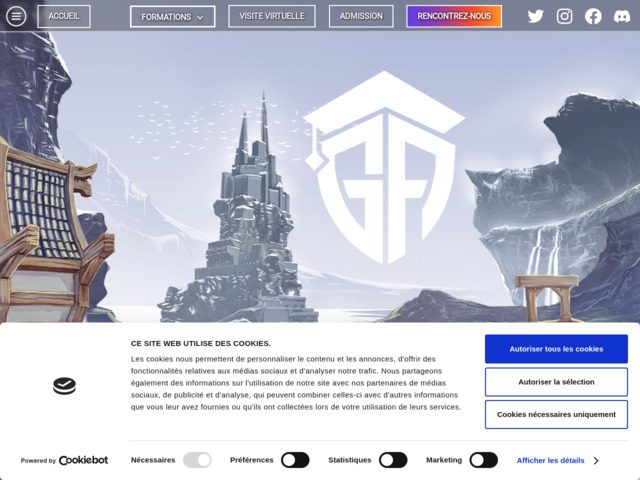 Game Academy - école de concepteurs de jeux vidéo