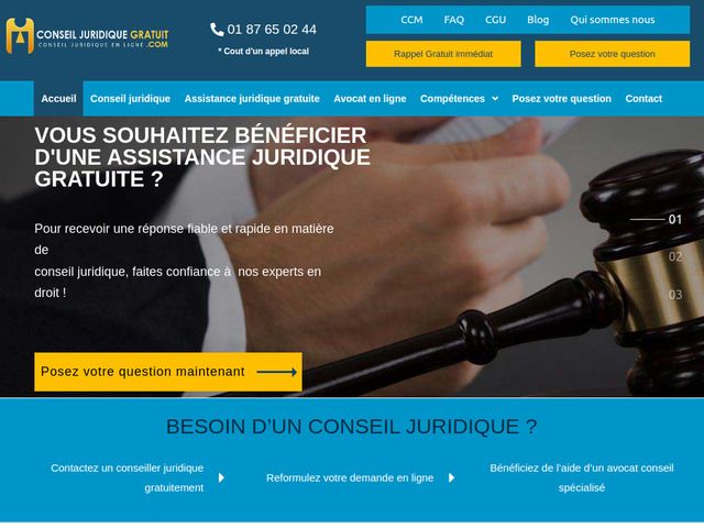 Posez votre question à un avocat en ligne pour obtenir un avis juridique