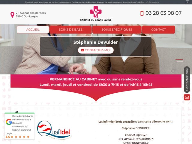 Votre infirmière à domicile à Dunkerque