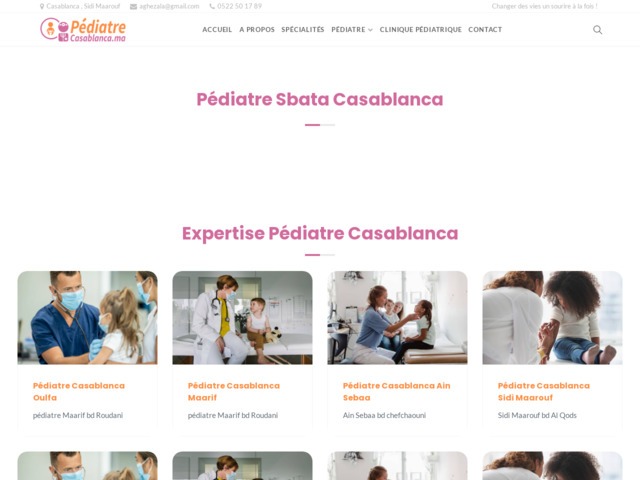 Pédiatre à Casablanca Sbata