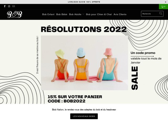 Des chapeaux bobs tendance à retrouver sur Bob Nation