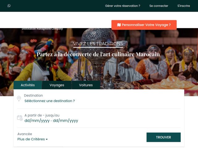 Agence de voyages au Maroc