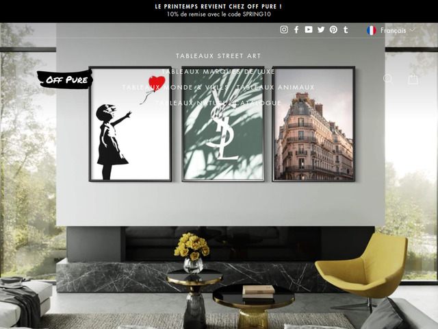 Off Pure | dcoration murale raffine et lgante