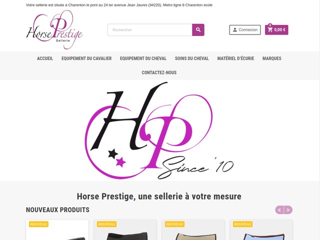 Equipements d'équitation du cheval et du cavalier | Horse Prestige