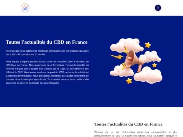 Weeden CBD, le jardin d'Eden du bien-tre