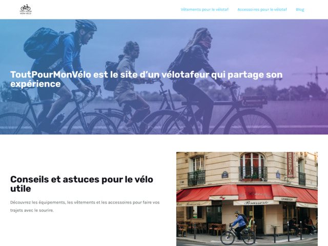 Tout pour mon vélo : conseils pour se déplacer à vélo