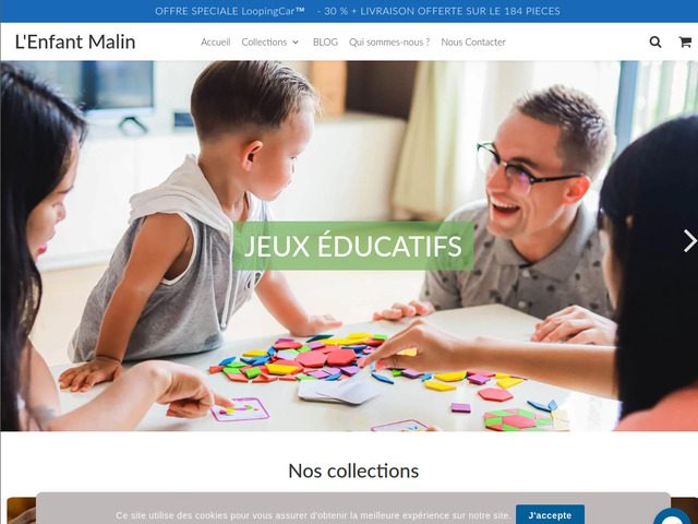 Boutique de jeux ducatifs l'enfant malin