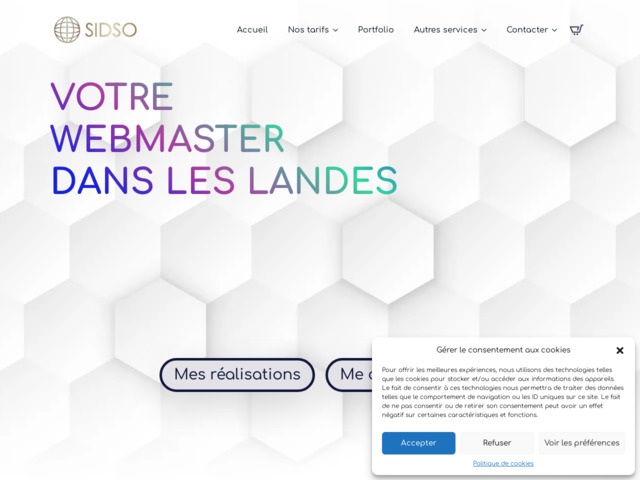 Sidso webmaster dans les Landes