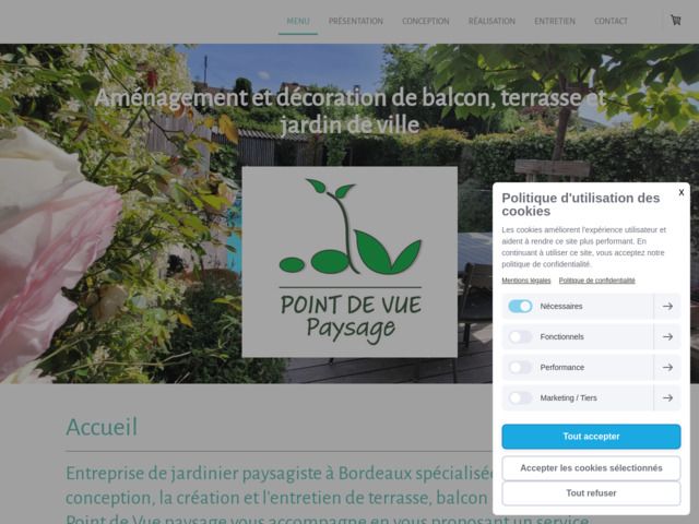 Point de vue paysage