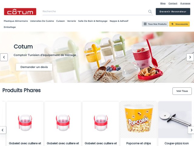 Cotum tunisie - votre solution tout-en-un en gros !