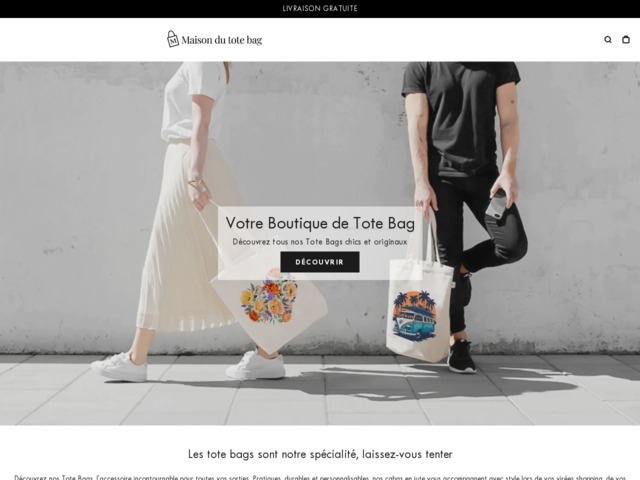 Maison du tote bag