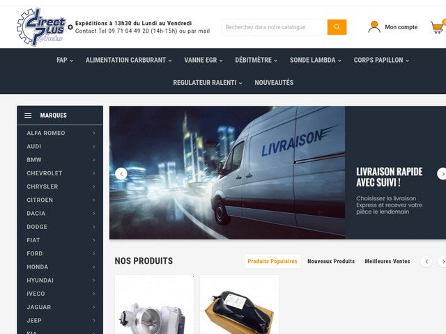 DP Auto : pièces auto de qualité, livraison rapide et service fiable