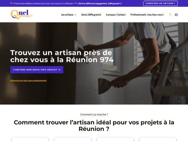 Trouvez un artisan près de chez vous à La Réunion 974
