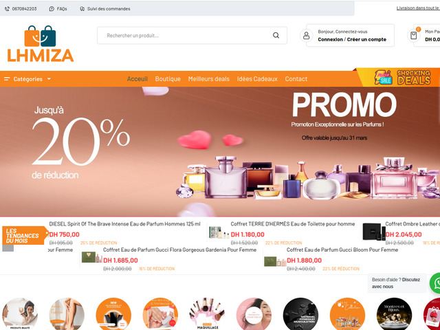 Achetez vos produits beauté au Maroc