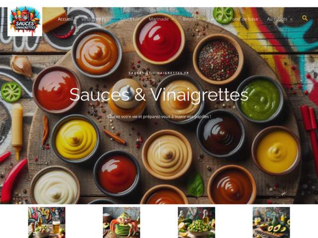 Retrouvez toutes les vinaigrettes et sauces maison