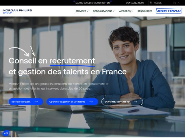 Cabinet de recrutement - morgan philips