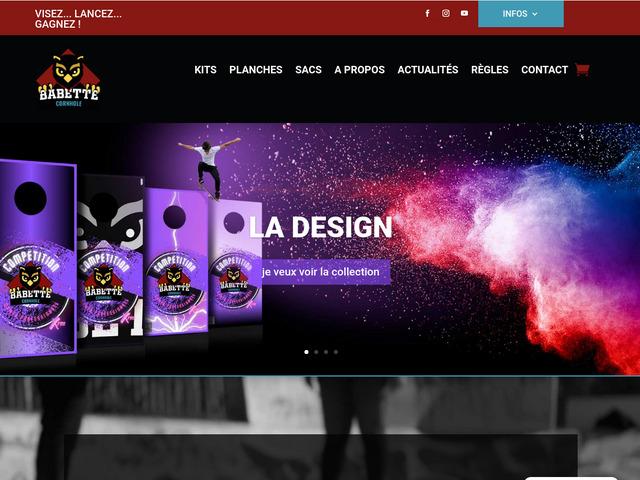 Babette cornhole vente en ligne pour jouer au cornhole
