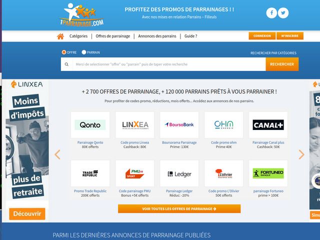Trouver un parrain ou un filleul