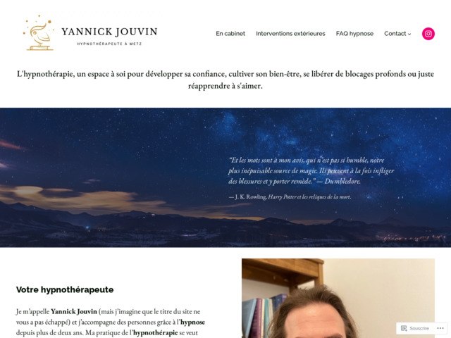 Yannick jouvin - hypnose à metz