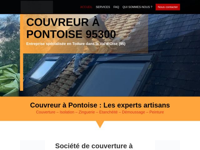 Entreprise de couverture | artisan couvreur  Pontoise 95