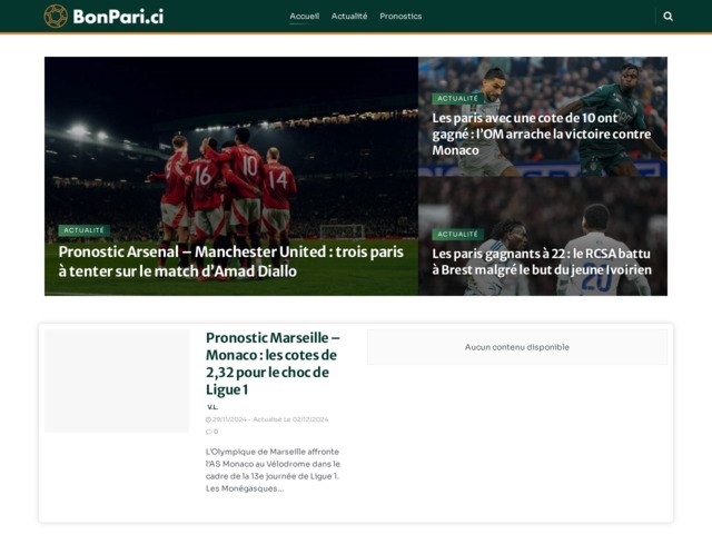 Pronostics gagnants sur le football