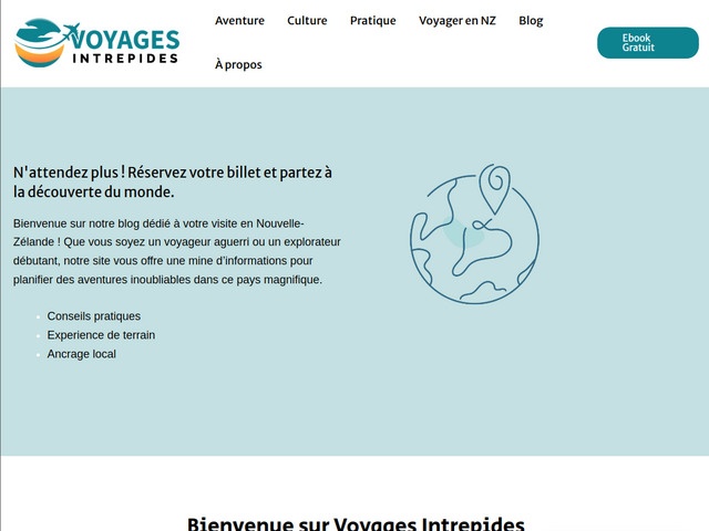 Voyages intrepides