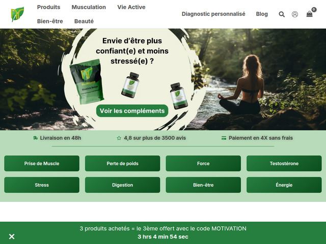 Nutriforce - compléments alimentaires pour la performance
