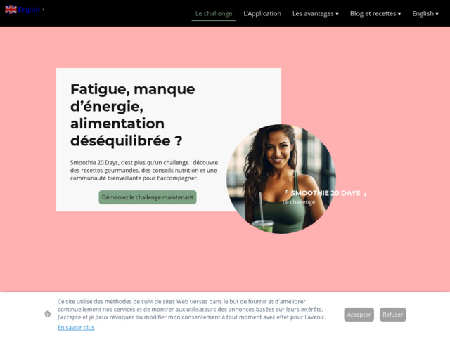 Boostez votre énergie avec notre programme de nutrition et smoothies