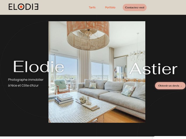 Elodie astier | photographe immobilier à nice