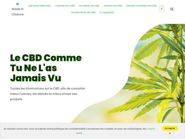 Produits en chanvre - vente en ligne