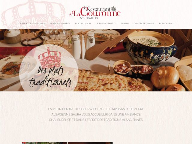 Restaurant A la Couronne : le royaume des 7 tartes