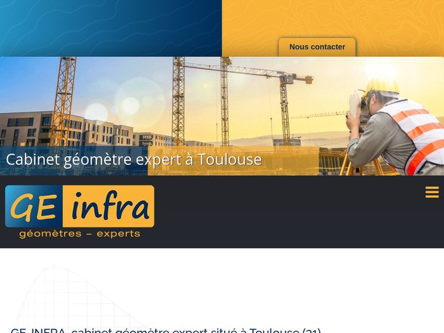 GE Infra, géomètres experts à Toulouse (31)