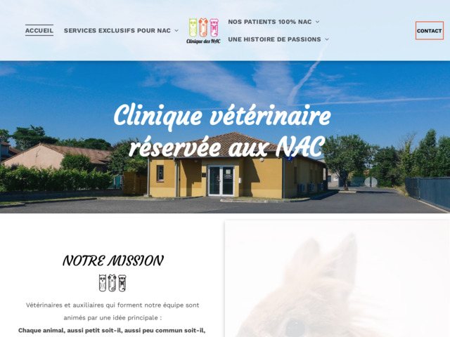 A Toulouse (31): clinique vétérinaire, Clinique réservée aux N.A.C