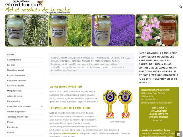 Fabrication du miel et récupération d'essaim à Auriol (13)