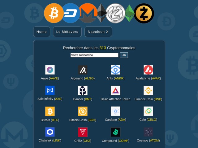 Cryptomonnaies