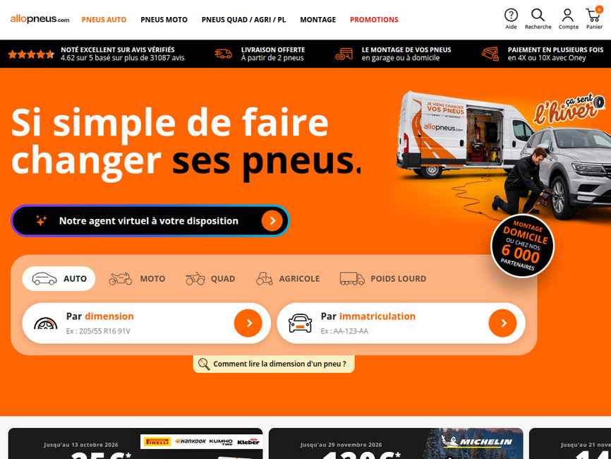 Allo Pneus.com tous vos pneus aux meilleurs tarifs