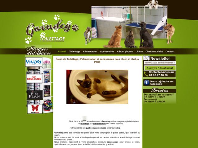 Alimentation chiens Paris