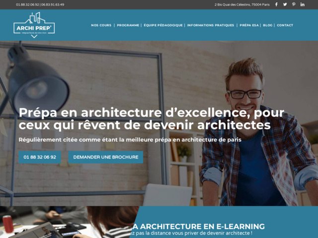 Prparation entretien cole architecture