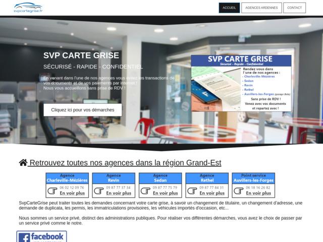 Service privé de carte grise