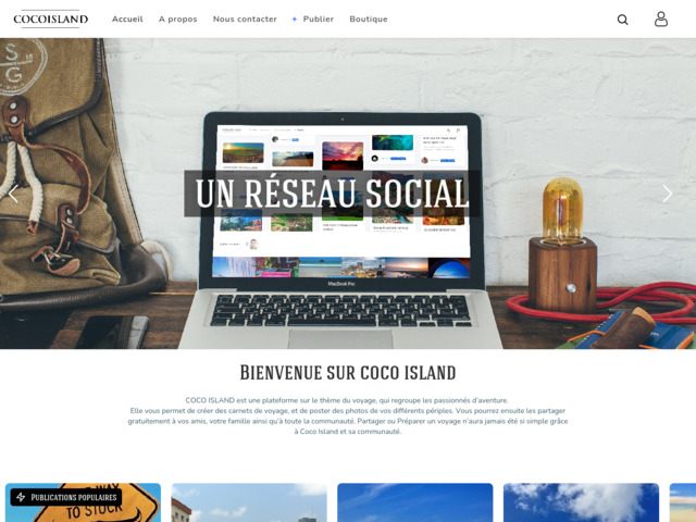 Partagez vos expriences de voyage avec Cocoisland