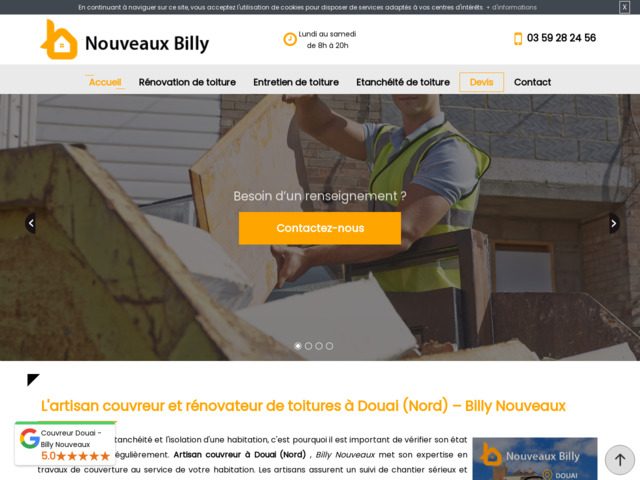 Besoin d'un artisan couvreur dans le Nord ?