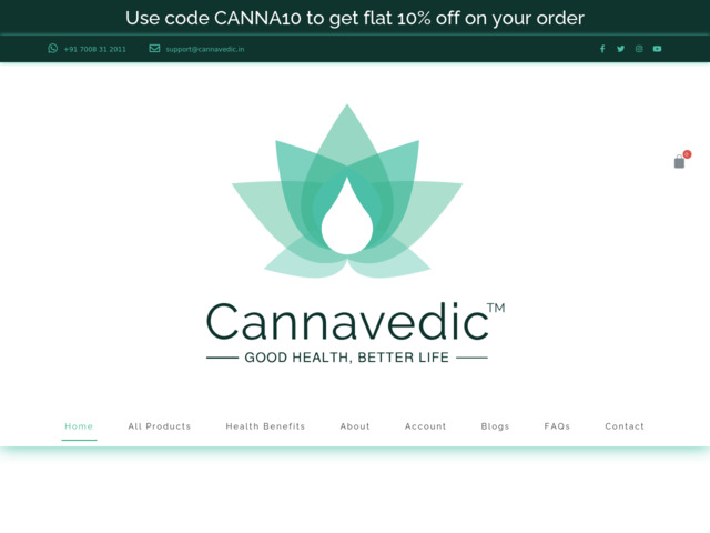 Cannabidiol oil in india | buy cbd oil in india | cannavedic